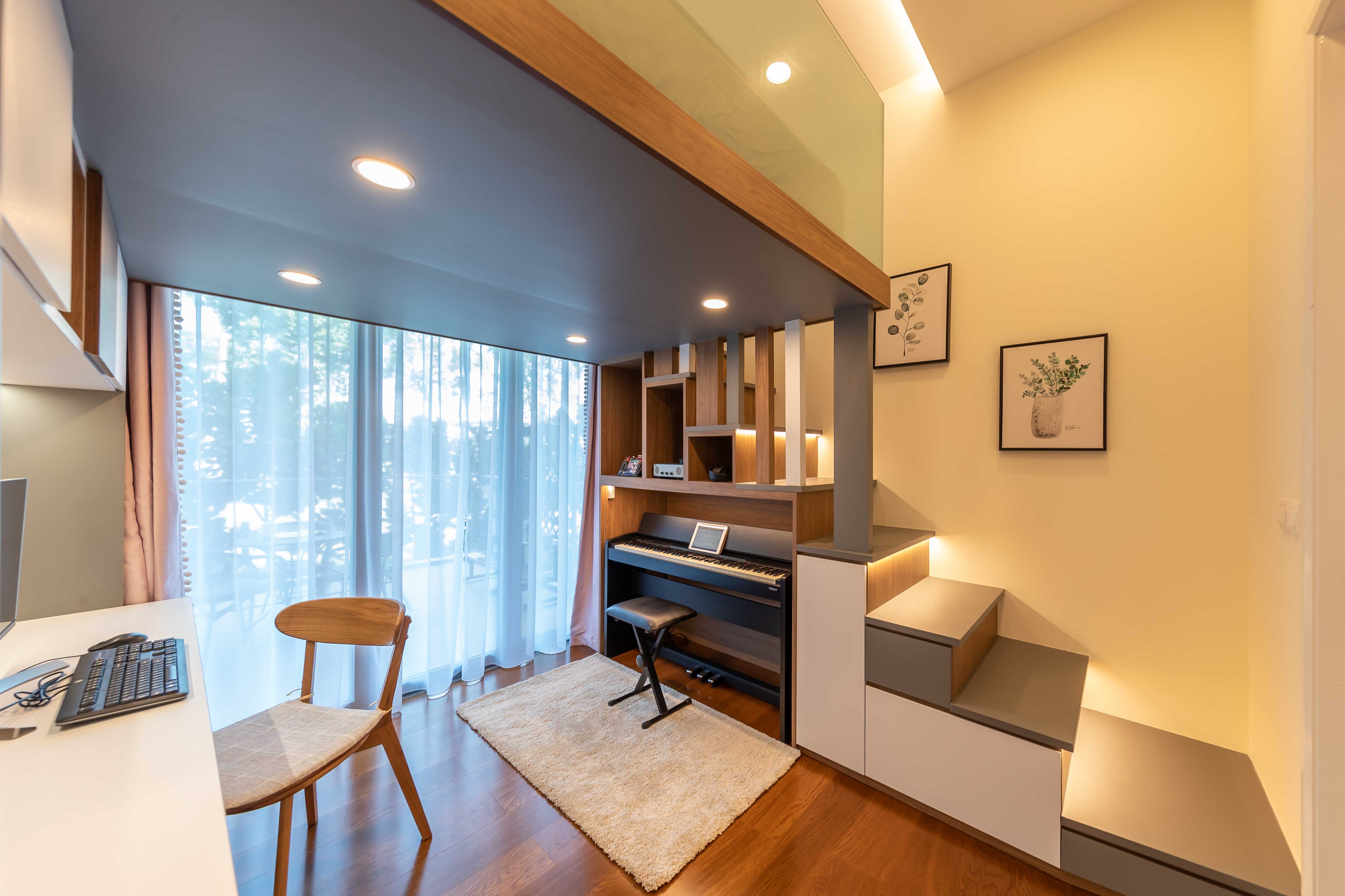 Minimalist, Modern Design - Bedroom - Condominium - Design by Ciseern by designer furnishings Pte Ltd