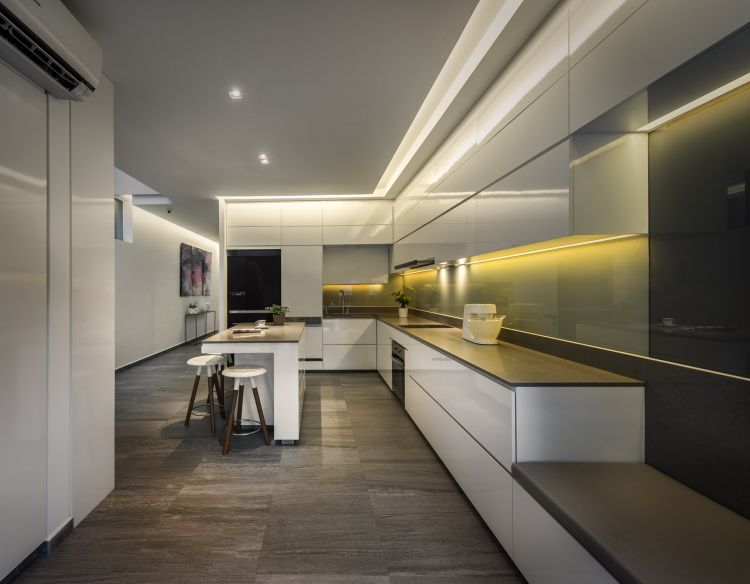 Contemporary, Minimalist, Modern Design - Kitchen - Landed House - Design by Ciseern by designer furnishings Pte Ltd