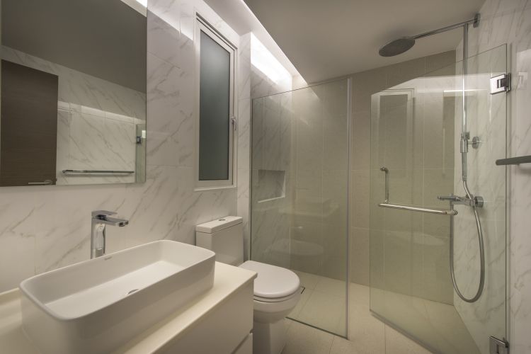Contemporary, Minimalist, Modern Design - Bathroom - Landed House - Design by Ciseern by designer furnishings Pte Ltd