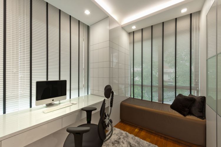 Classical, Contemporary Design - Study Room - Landed House - Design by Ciseern by designer furnishings Pte Ltd