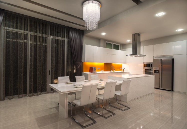 Contemporary, Minimalist, Modern Design - Dining Room - Landed House - Design by Ciseern by designer furnishings Pte Ltd