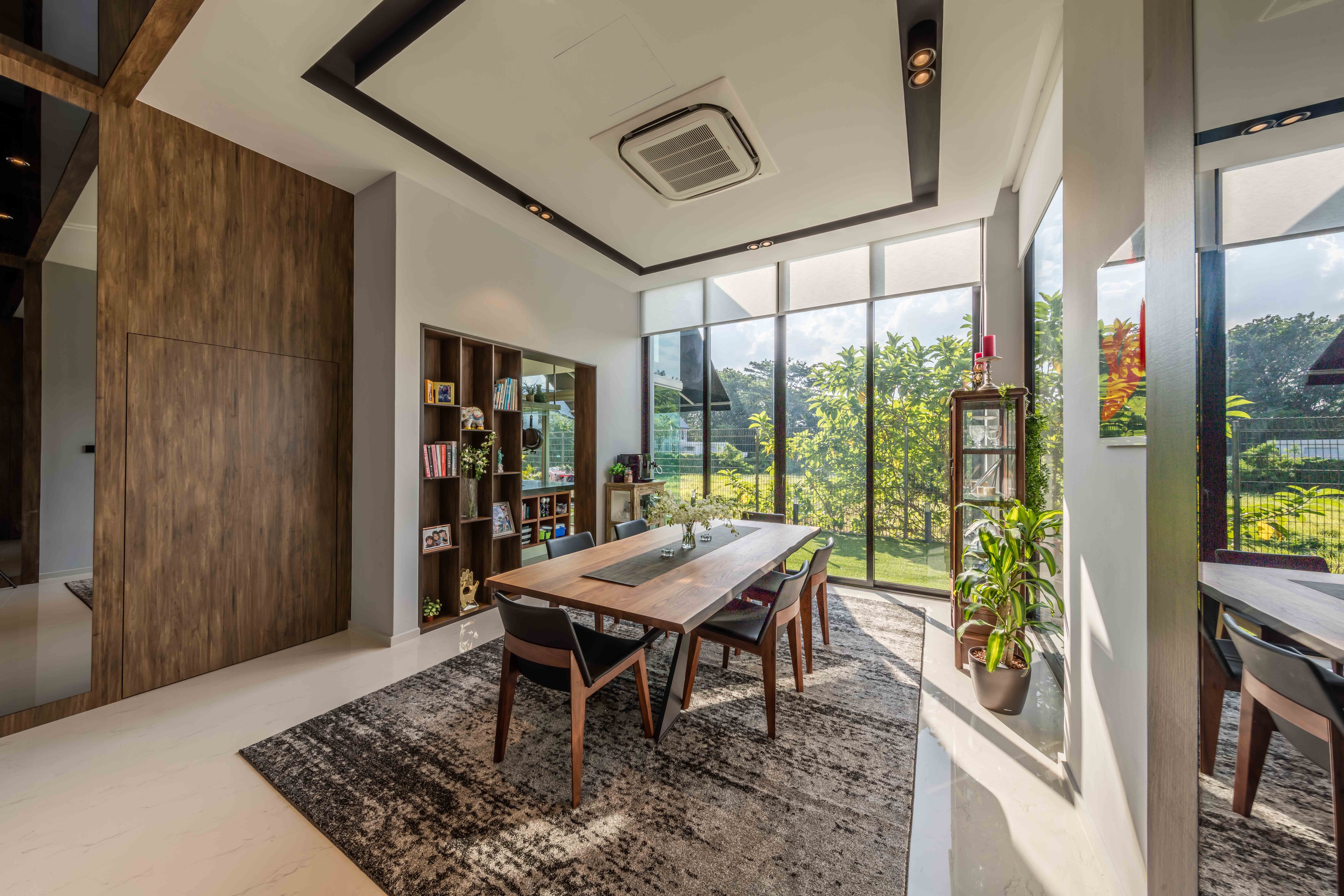 Contemporary Design - Dining Room - Landed House - Design by Ciseern by designer furnishings Pte Ltd