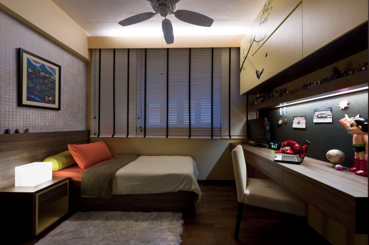 Retro Design - Bedroom -  - Design by Ciseern by designer furnishings Pte Ltd