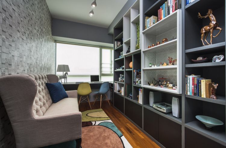 Contemporary, Modern Design - Study Room - Condominium - Design by Ciseern by designer furnishings Pte Ltd