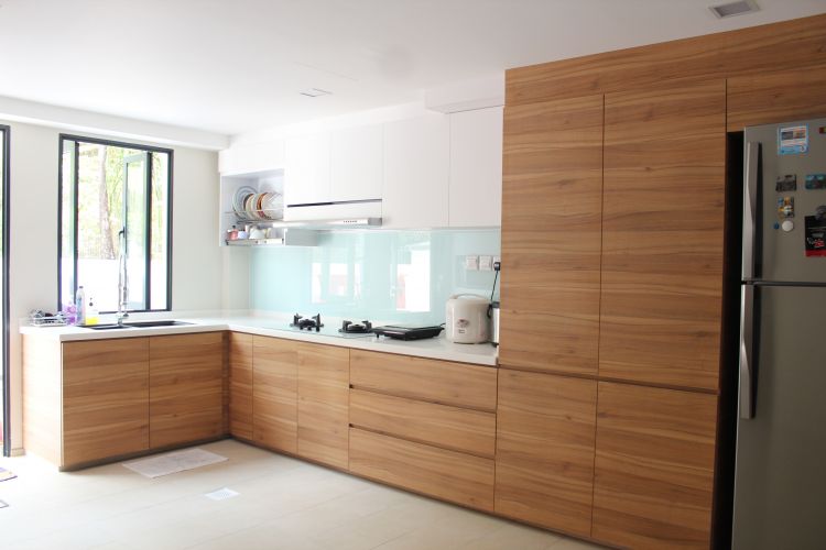 Contemporary, Scandinavian Design - Kitchen - Landed House - Design by CJ Ambience Pte Ltd