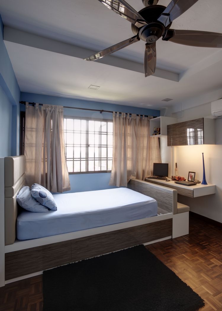 Contemporary, Modern Design - Bedroom - HDB 5 Room - Design by Classic Ideas Design & Build Pte Ltd