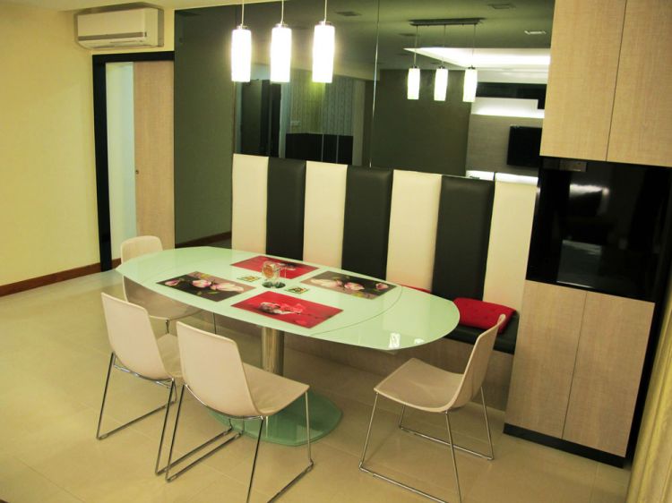 Contemporary, Minimalist, Modern Design - Dining Room - HDB 5 Room - Design by Colourbox Interior Pte Ltd