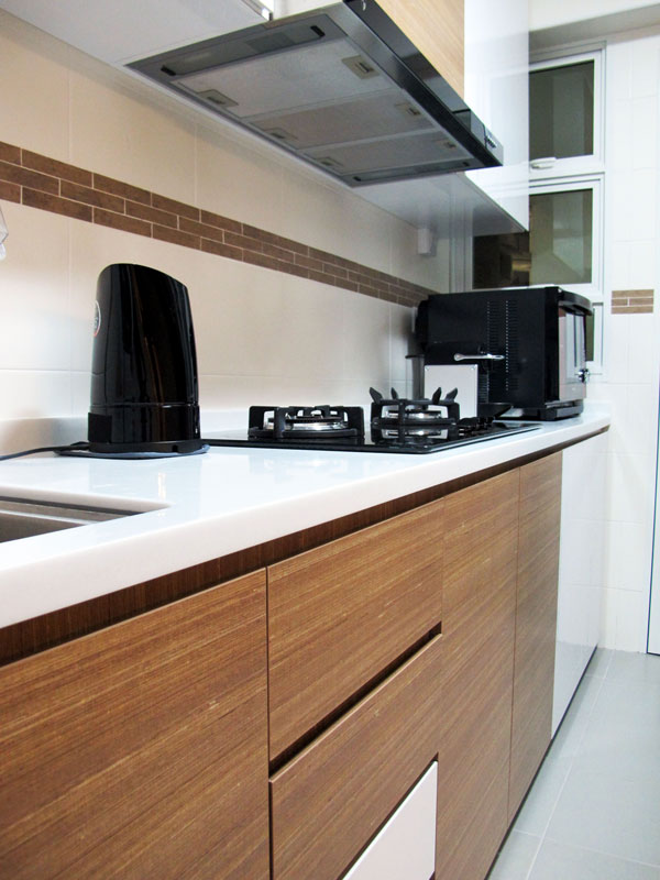Contemporary, Minimalist, Modern Design - Kitchen - HDB 5 Room - Design by Colourbox Interior Pte Ltd