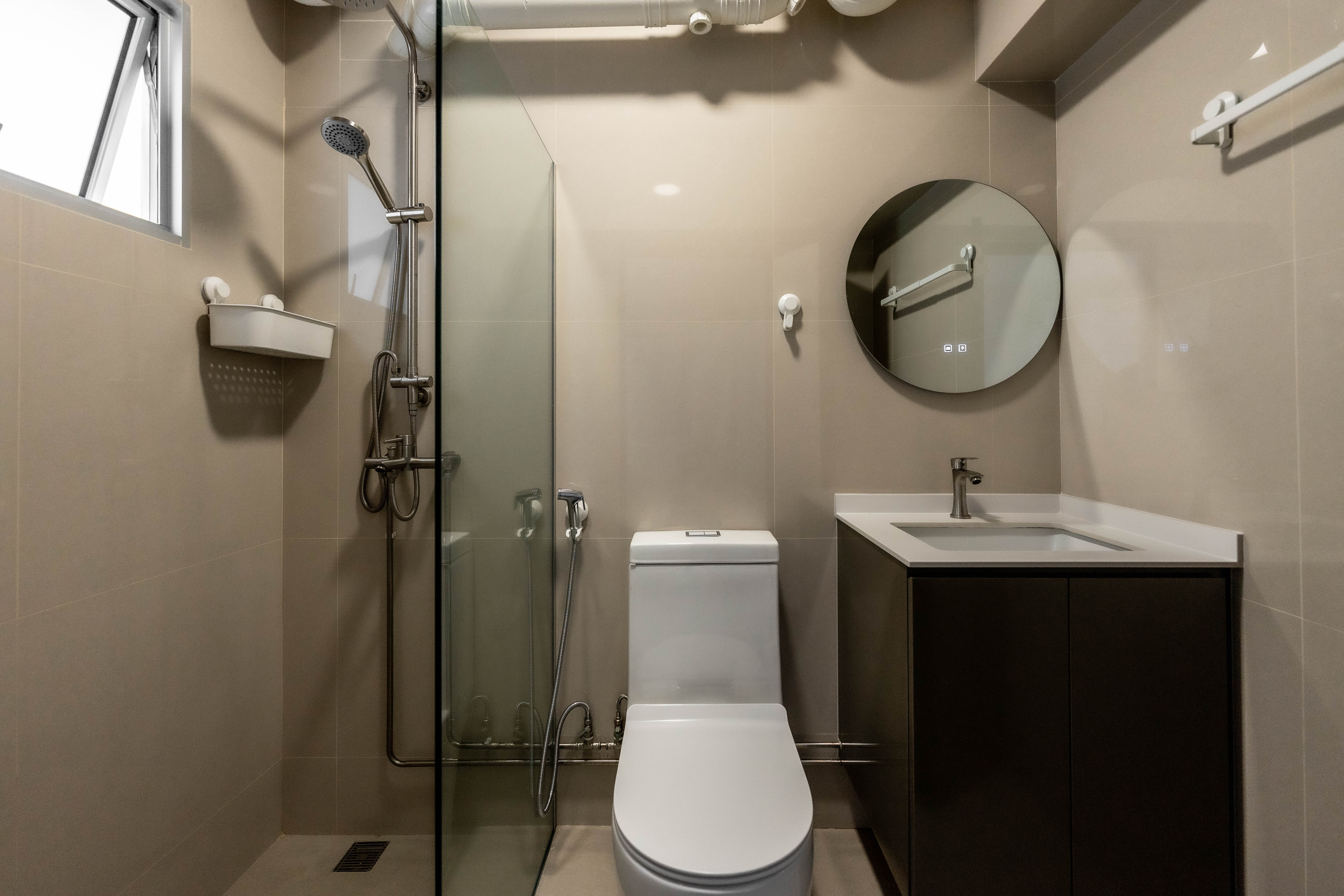 Contemporary, Minimalist Design - Bathroom - HDB 4 Room - Design by Commute Design Studio