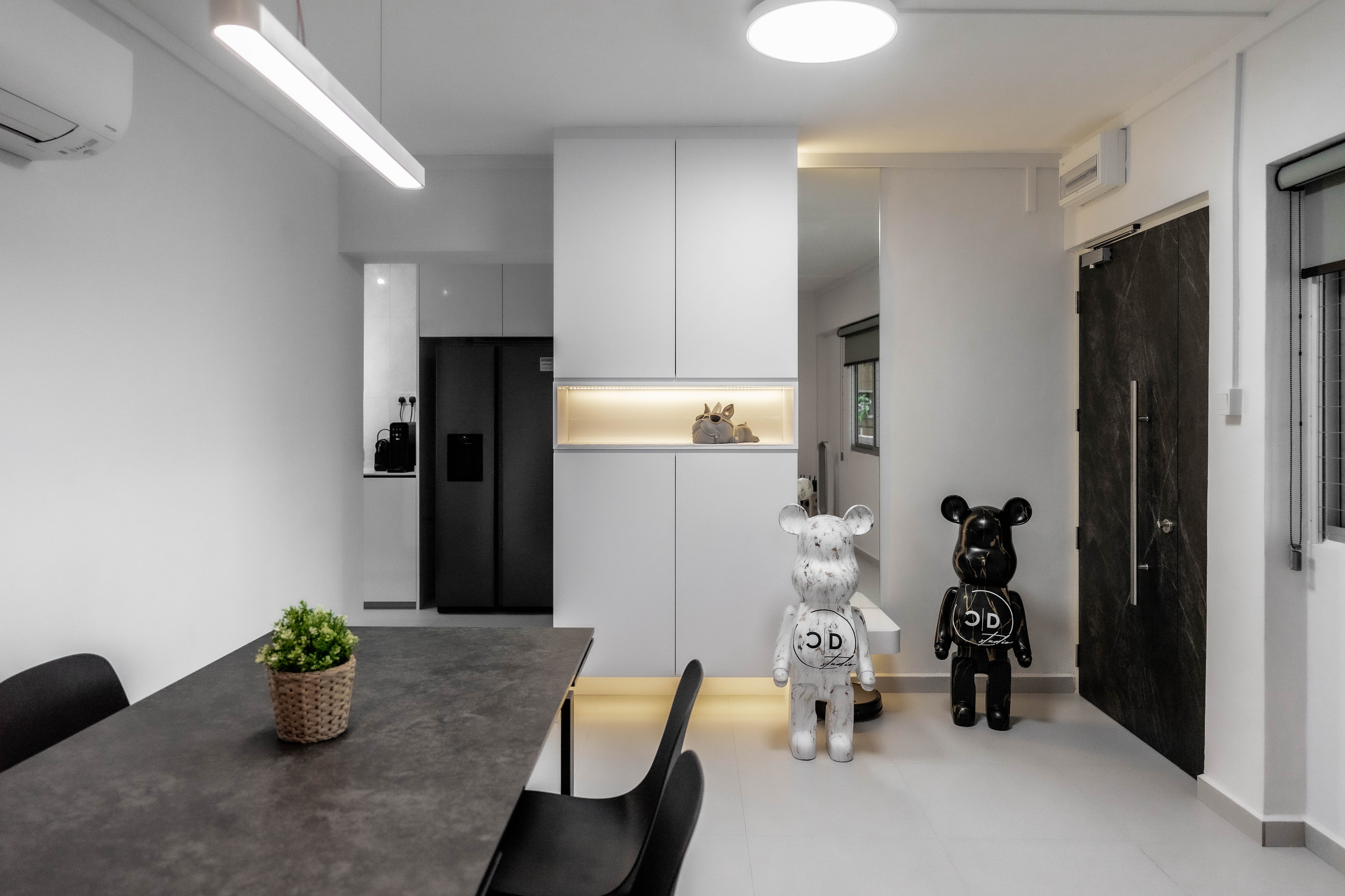 Contemporary, Minimalist Design - Dining Room - HDB 4 Room - Design by Commute Design Studio