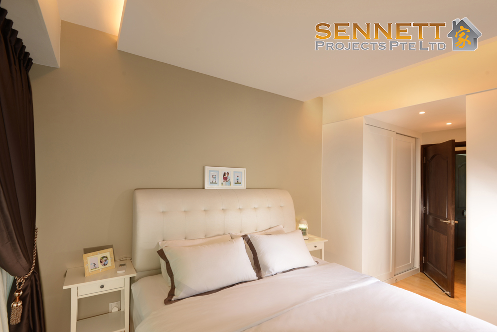 Victorian Design - Bedroom - Condominium - Design by Sennett Projects Pte Ltd