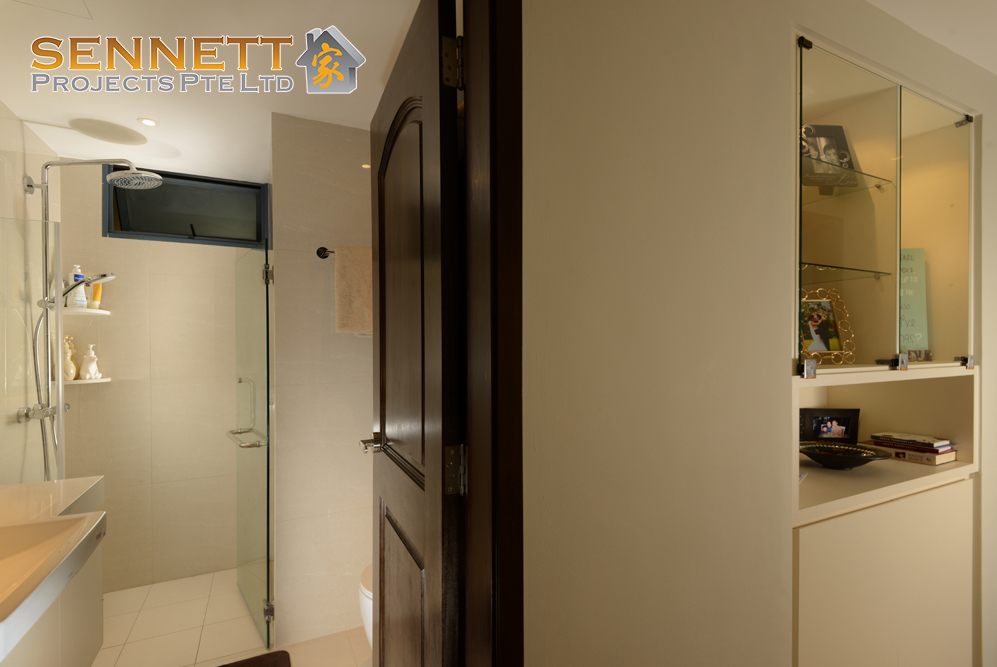Victorian Design - Bathroom - Condominium - Design by Sennett Projects Pte Ltd