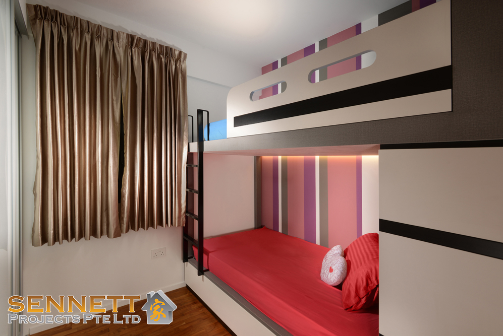 Modern Design - Bedroom - Condominium - Design by Sennett Projects Pte Ltd