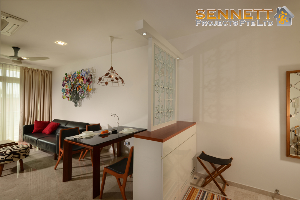 Minimalist Design - Dining Room - Condominium - Design by Sennett Projects Pte Ltd