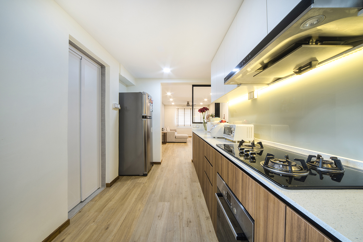 Scandinavian Design - Kitchen - HDB 5 Room - Design by Cozy Ideas Interior Design Pte Ltd