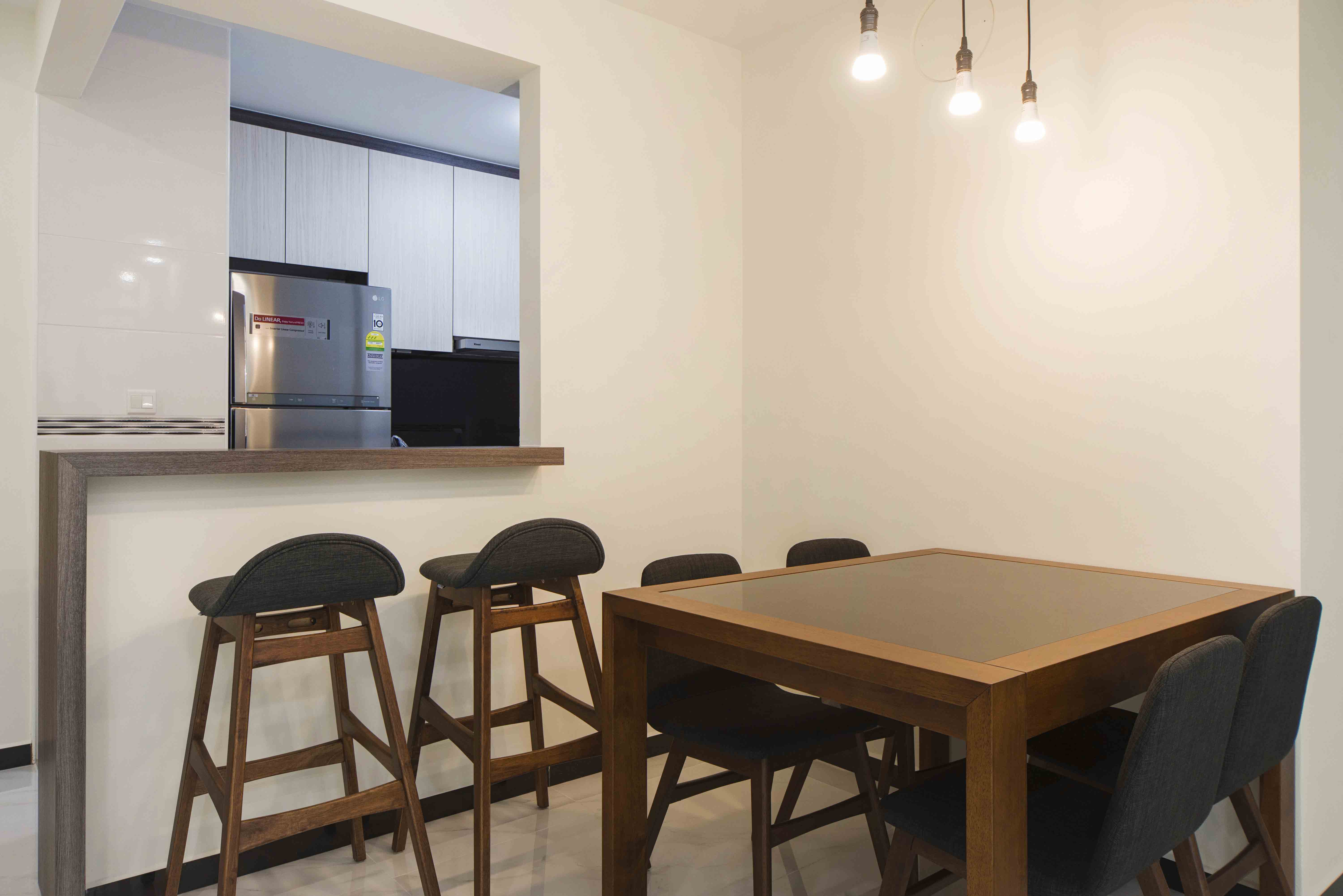 Minimalist, Modern Design - Living Room - HDB 4 Room - Design by Cozy Ideas Interior Design Pte Ltd