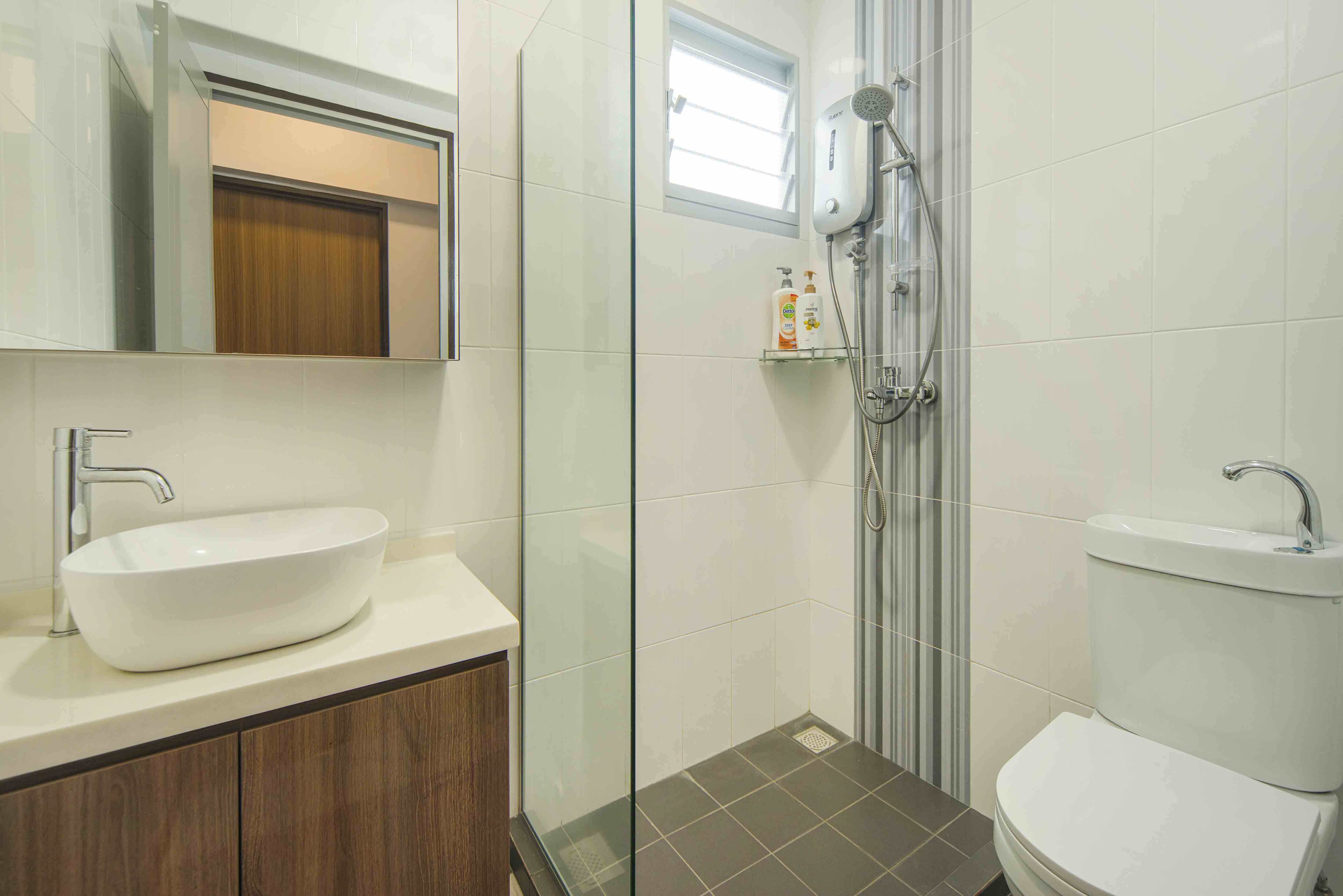 Scandinavian Design - Bathroom - HDB 4 Room - Design by Cozy Ideas Interior Design Pte Ltd