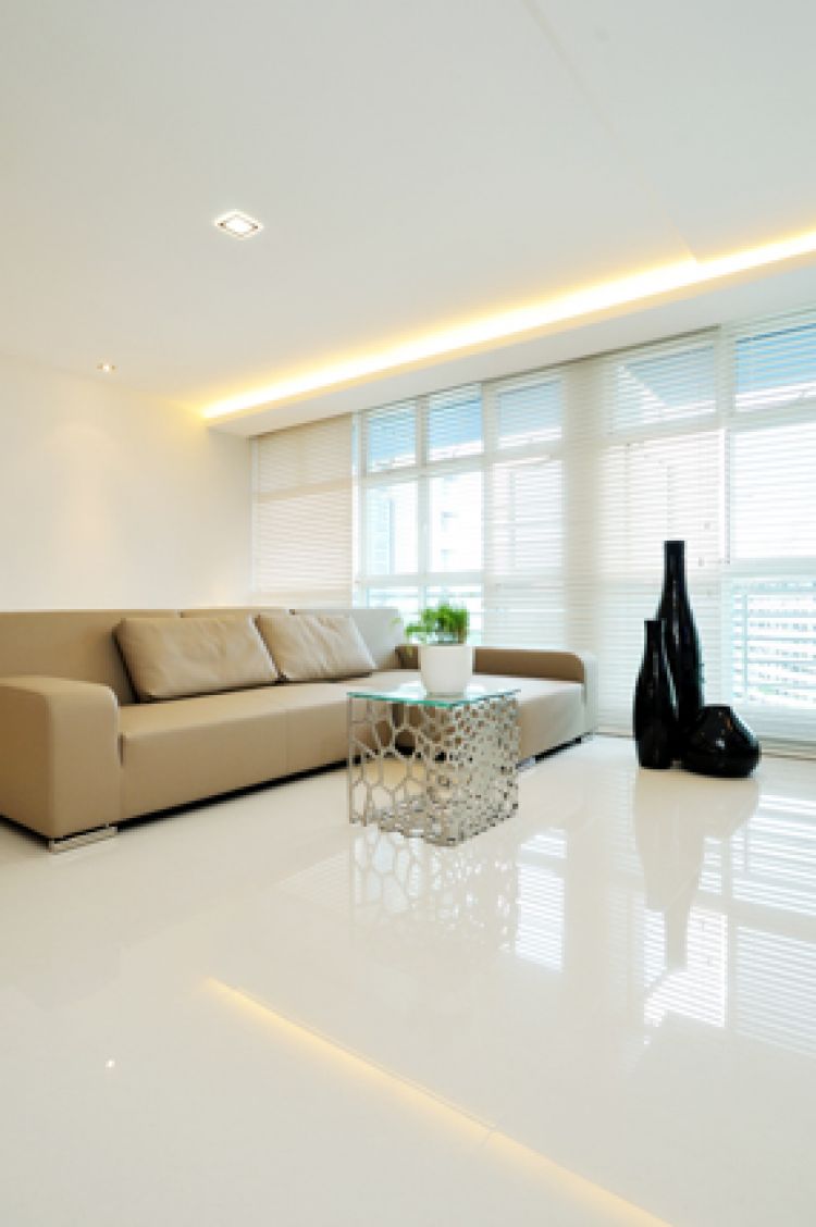 Contemporary, Minimalist, Modern Design - Living Room - HDB 5 Room - Design by Crescendo Interior & Lifestyle Pte Ltd