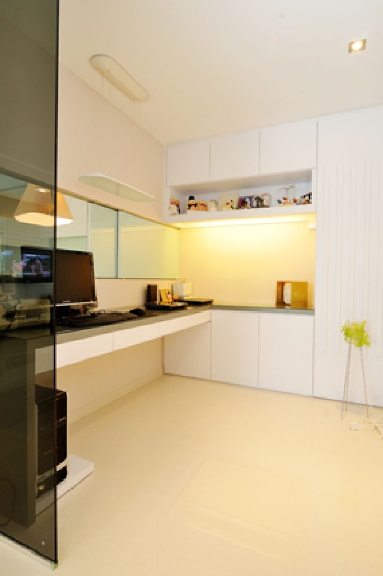 Contemporary, Minimalist, Modern Design - Study Room - HDB 5 Room - Design by Crescendo Interior & Lifestyle Pte Ltd