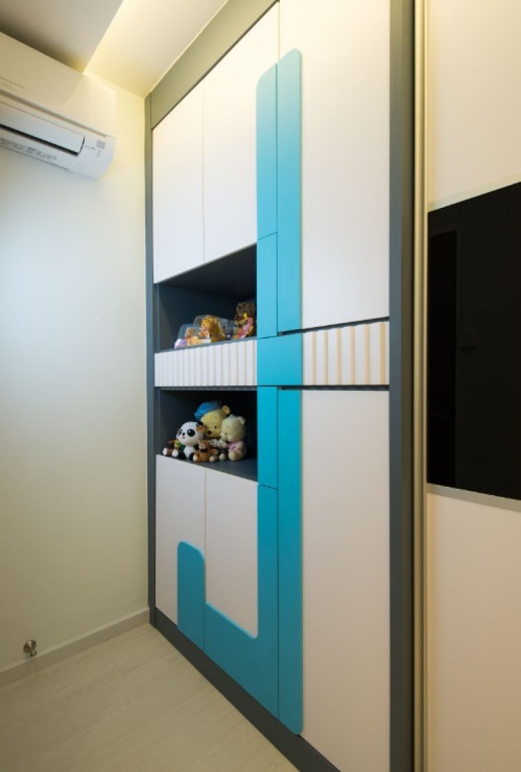 Contemporary, Modern, Scandinavian Design - Study Room - HDB 4 Room - Design by Crescendo Interior & Lifestyle Pte Ltd