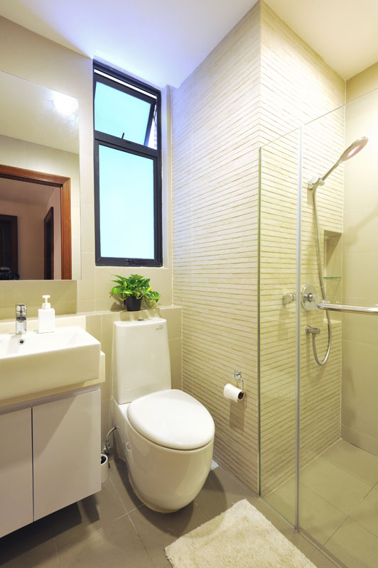 Contemporary, Modern Design - Bathroom - Condominium - Design by Crescendo Interior & Lifestyle Pte Ltd