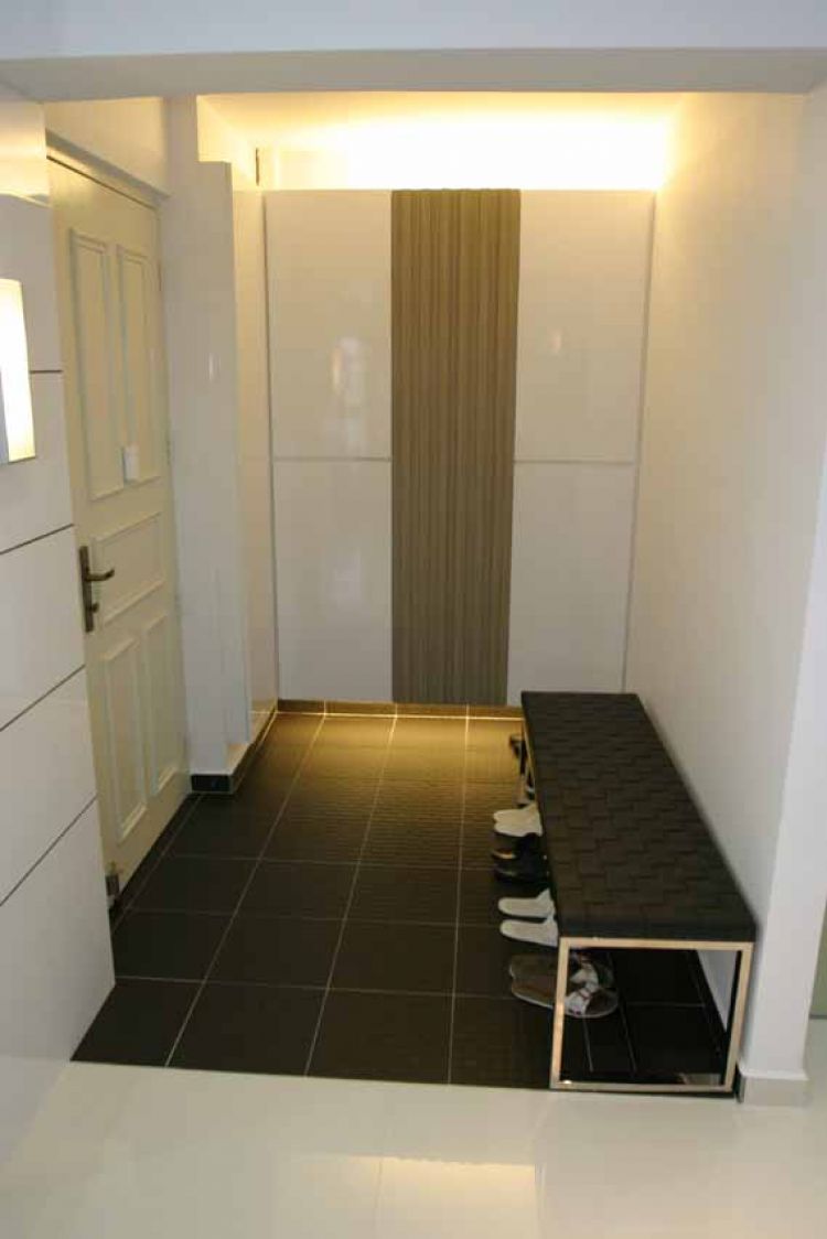 Contemporary, Modern Design - Balcony - HDB 5 Room - Design by Crescendo Interior & Lifestyle Pte Ltd