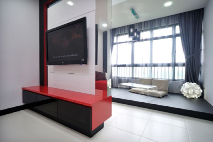 Contemporary, Minimalist, Modern Design - Dining Room - HDB 4 Room - Design by Crescendo Interior & Lifestyle Pte Ltd