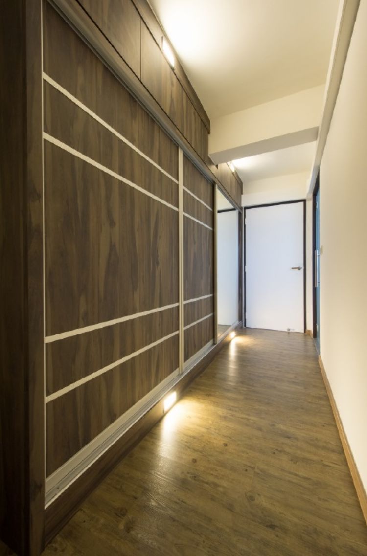 Contemporary, Industrial, Modern Design - Bedroom - HDB 4 Room - Design by Crescendo Interior & Lifestyle Pte Ltd