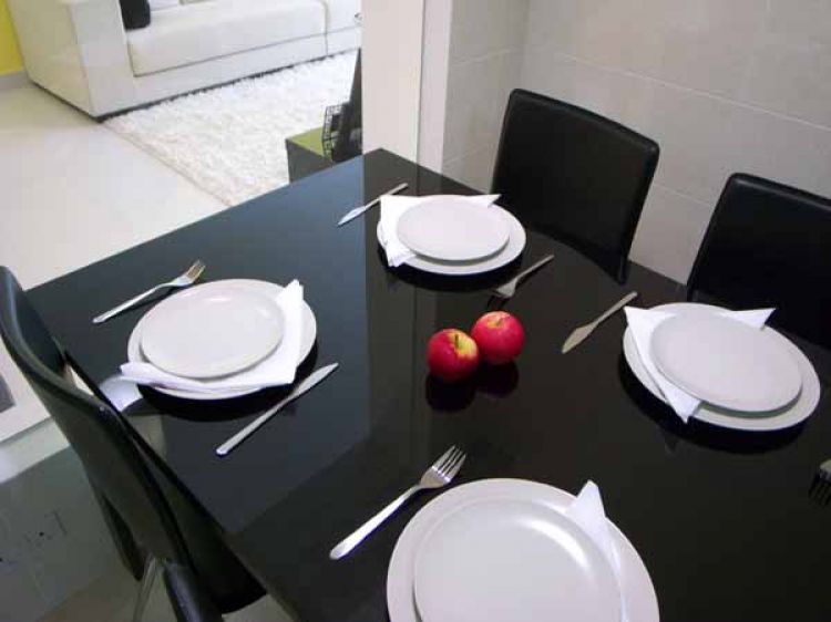Contemporary, Modern, Retro Design - Dining Room - HDB 4 Room - Design by Crescendo Interior & Lifestyle Pte Ltd