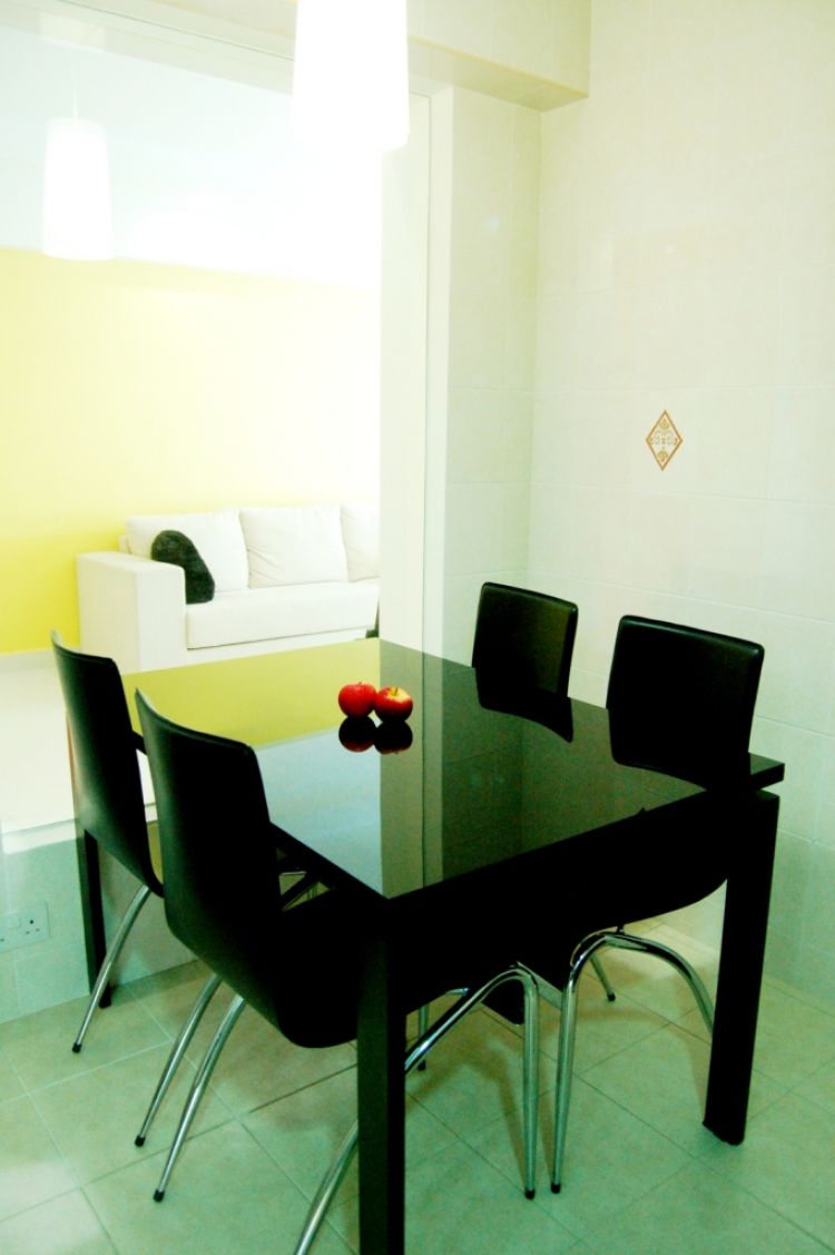 Contemporary, Modern, Retro Design - Dining Room - HDB 4 Room - Design by Crescendo Interior & Lifestyle Pte Ltd