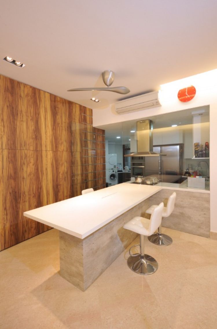 Contemporary, Modern, Tropical Design - Dining Room - Condominium - Design by Crescendo Interior & Lifestyle Pte Ltd