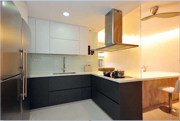 Contemporary, Modern, Tropical Design - Kitchen - Condominium - Design by Crescendo Interior & Lifestyle Pte Ltd