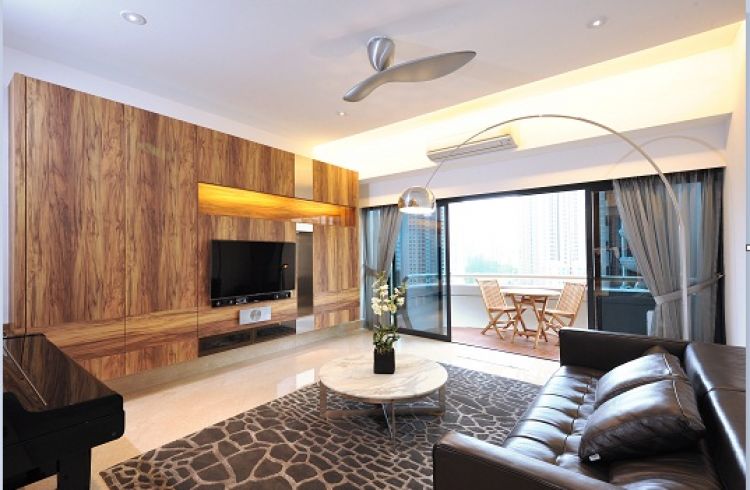 Contemporary, Modern, Tropical Design - Living Room - Condominium - Design by Crescendo Interior & Lifestyle Pte Ltd