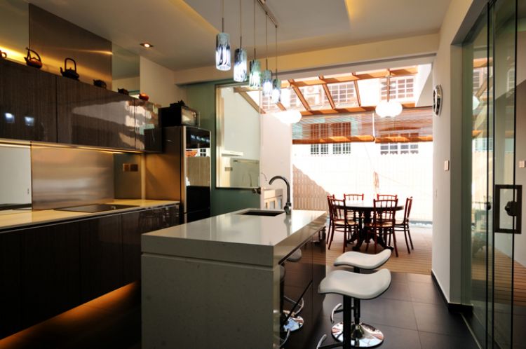 Contemporary, Modern Design - Kitchen - Landed House - Design by Crescendo Interior & Lifestyle Pte Ltd
