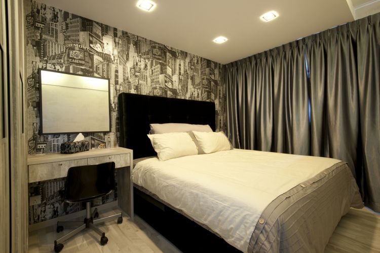 Minimalist, Modern Design - Bedroom - HDB 5 Room - Design by Crescendo Interior & Lifestyle Pte Ltd