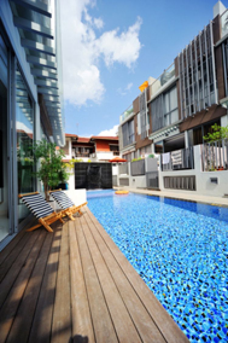 Contemporary, Modern Design - Balcony - Landed House - Design by Crescendo Interior & Lifestyle Pte Ltd