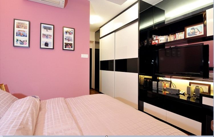 Contemporary, Modern Design - Bedroom - Condominium - Design by Crescendo Interior & Lifestyle Pte Ltd