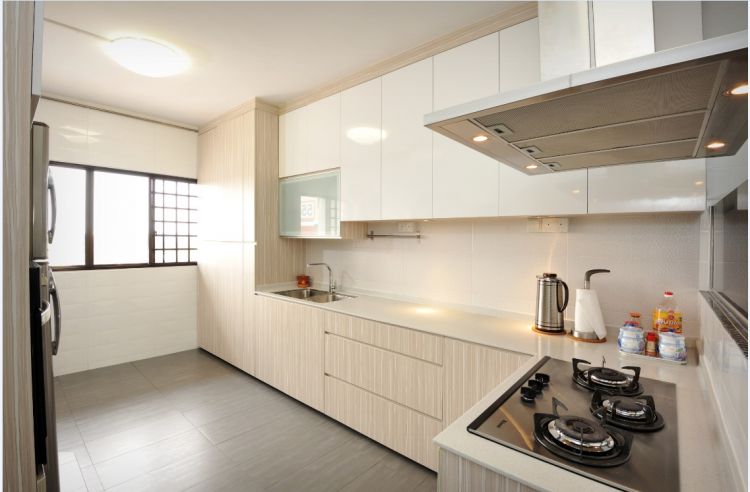 Classical, Contemporary, Modern Design - Kitchen - HDB 4 Room - Design by Crescendo Interior & Lifestyle Pte Ltd