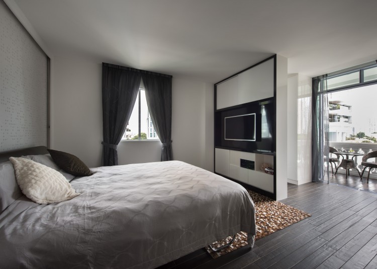 Contemporary Design - Bedroom - Condominium - Design by D5 Studio Image Pte Ltd