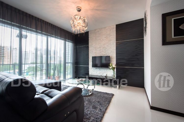 Contemporary Design - Living Room - Condominium - Design by D5 Studio Image Pte Ltd