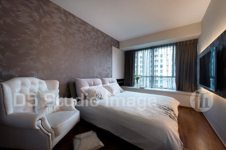 Contemporary Design - Bedroom - Condominium - Design by D5 Studio Image Pte Ltd