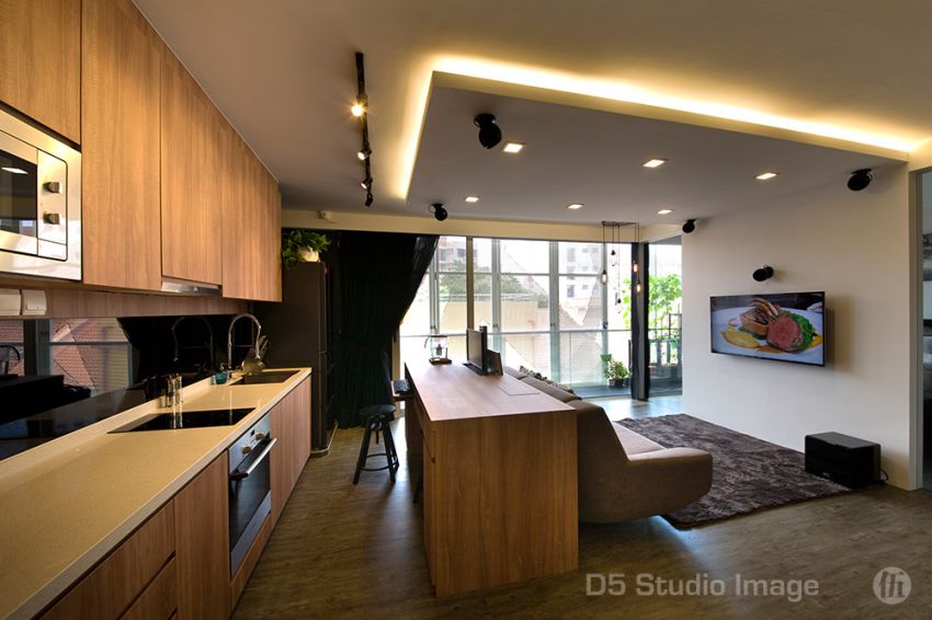 Scandinavian Design - Kitchen - Condominium - Design by D5 Studio Image Pte Ltd