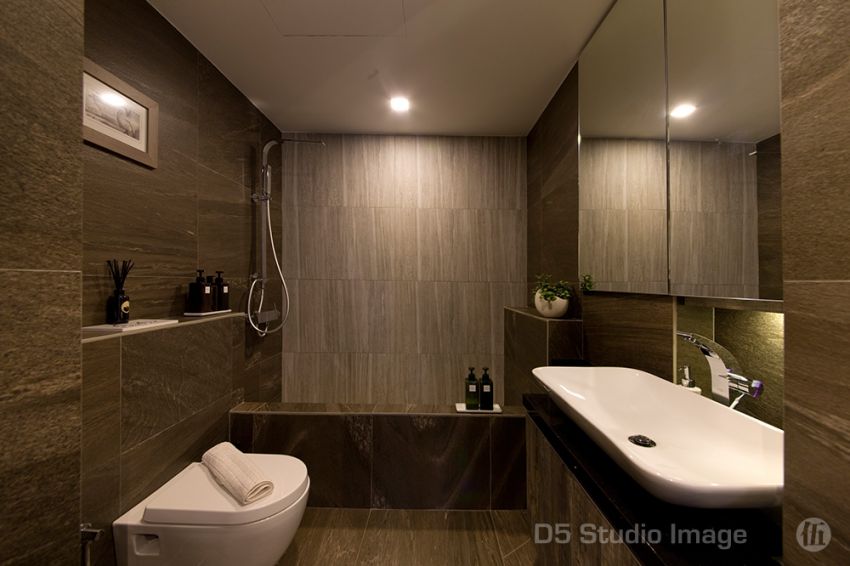 Scandinavian Design - Bathroom - Condominium - Design by D5 Studio Image Pte Ltd