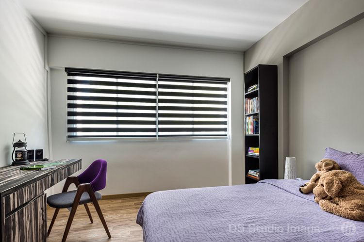 Minimalist Design - Bedroom - HDB 4 Room - Design by D5 Studio Image Pte Ltd