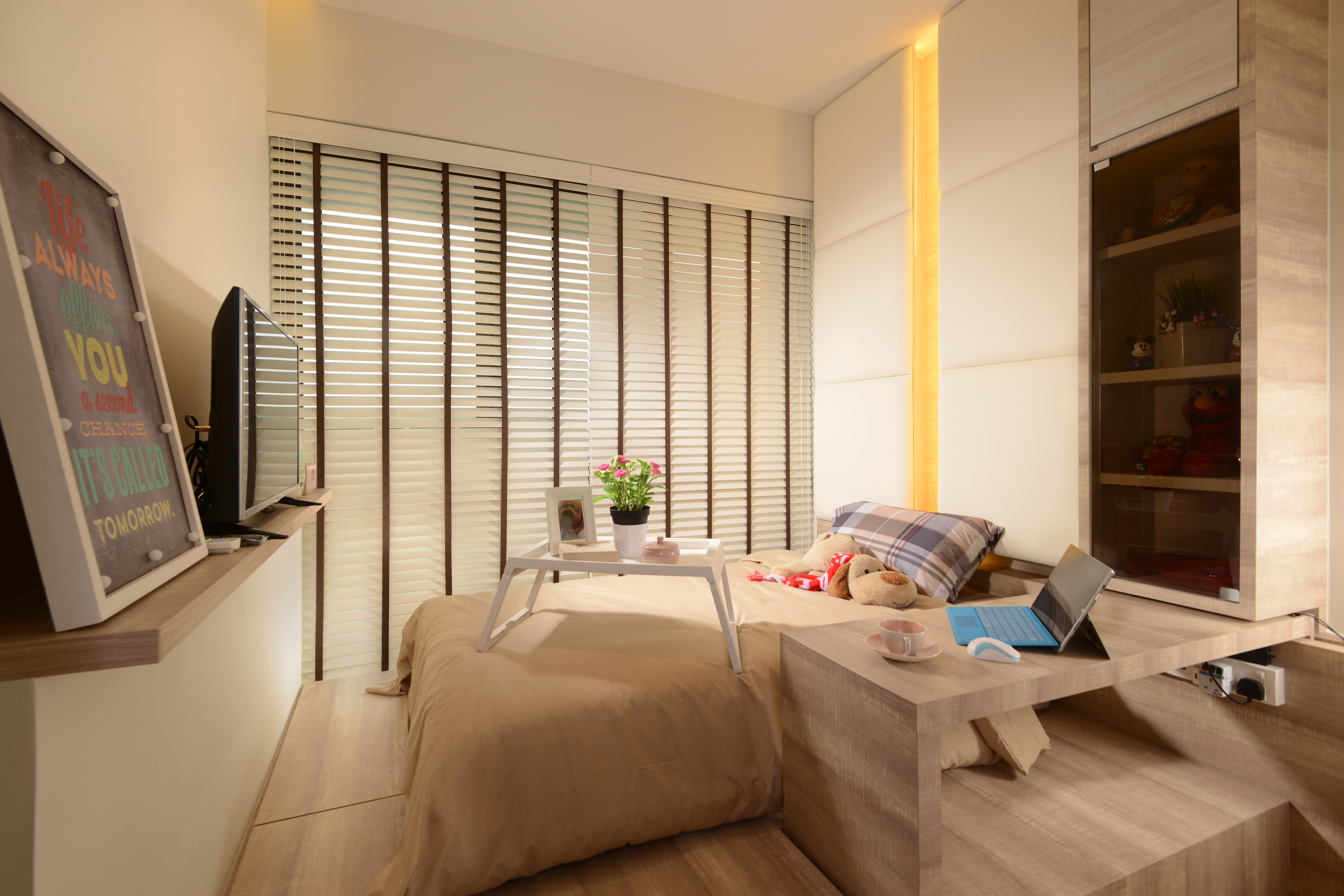 Contemporary, Modern, Resort Design - Bedroom - Condominium - Design by Darwin Interior