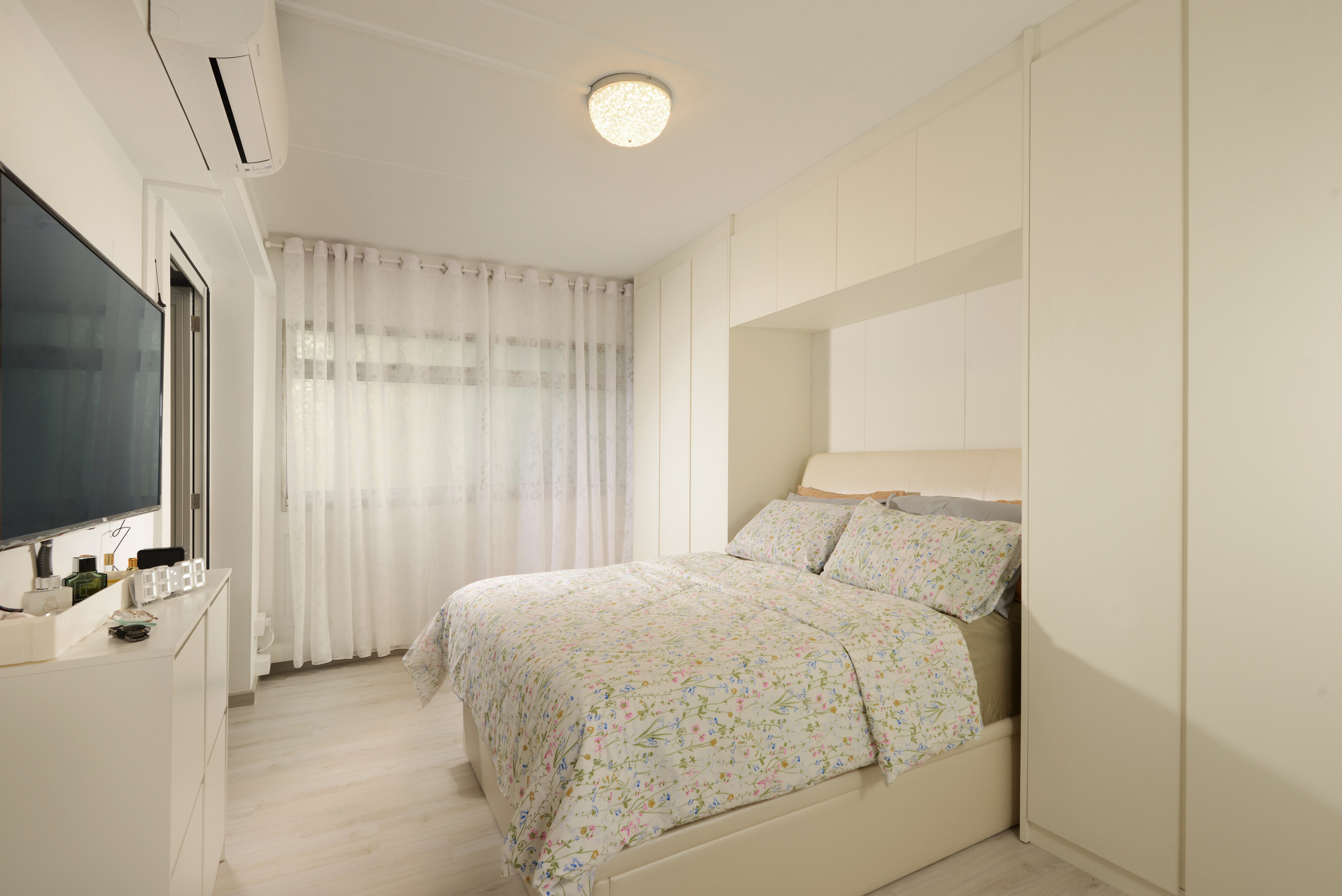 Contemporary Design - Bedroom - HDB 4 Room - Design by Darwin Interior