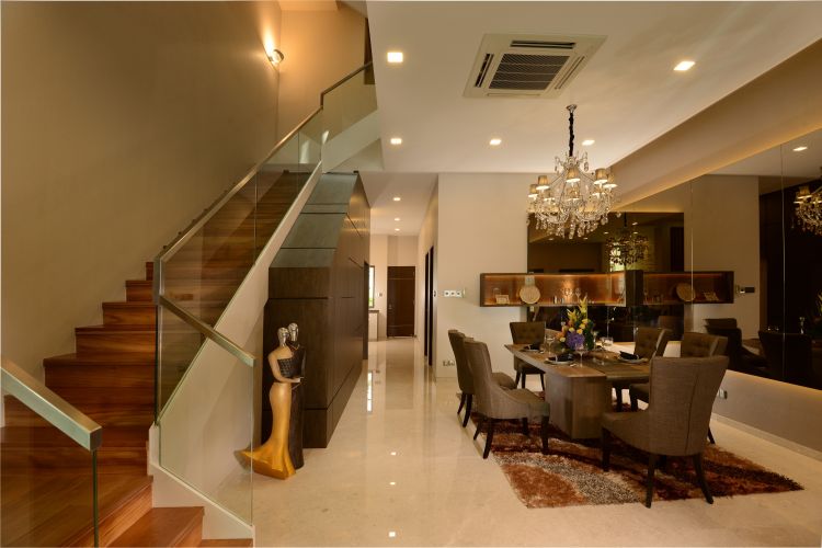 Classical, Modern, Tropical Design - Dining Room - Landed House - Design by Darwin Interior