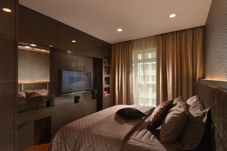 Contemporary, Modern Design - Bedroom - HDB 5 Room - Design by Darwin Interior