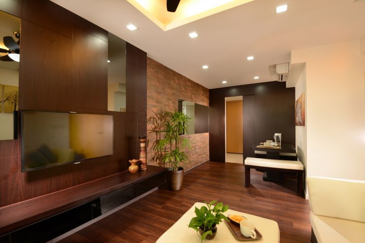 Resort, Tropical Design - Living Room - Condominium - Design by Darwin Interior