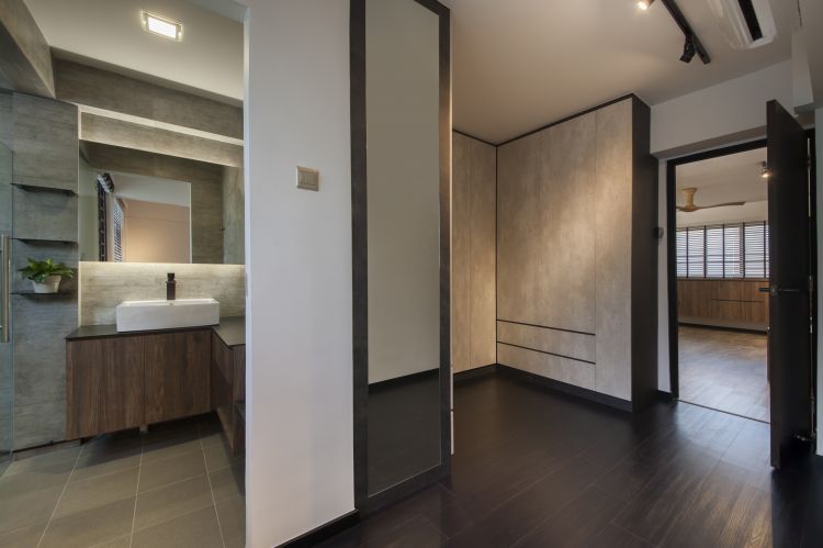 Contemporary, Modern, Scandinavian Design - Bedroom - HDB 5 Room - Design by DB Studio Pte Ltd